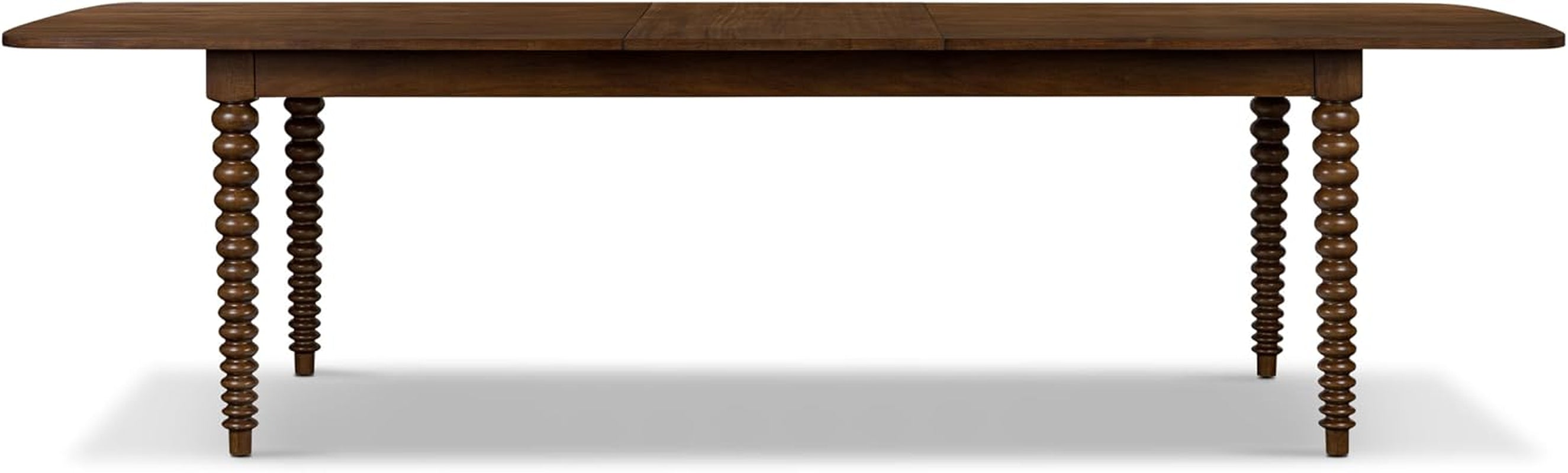 POLY & BARK Torno Extendable Dining Table Walnut 90–112 Inches with Walnut Finish, Expansive Surface, and Thoughtful Engineering for Family and Entertaining