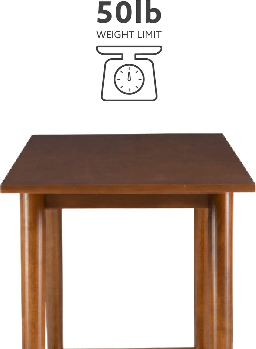 Melissa Mid-Century Modern Walnut Console Table