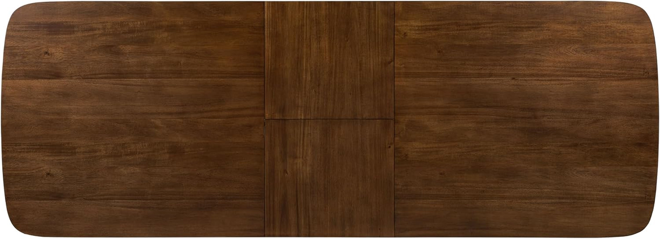 POLY & BARK Torno Extendable Dining Table Walnut 90–112 Inches with Walnut Finish, Expansive Surface, and Thoughtful Engineering for Family and Entertaining