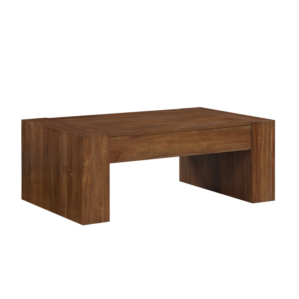 Ezra Oversized Coffee Table, Walnut