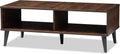 Piotr Coffee Table, Walnut Brown/Dark Gray