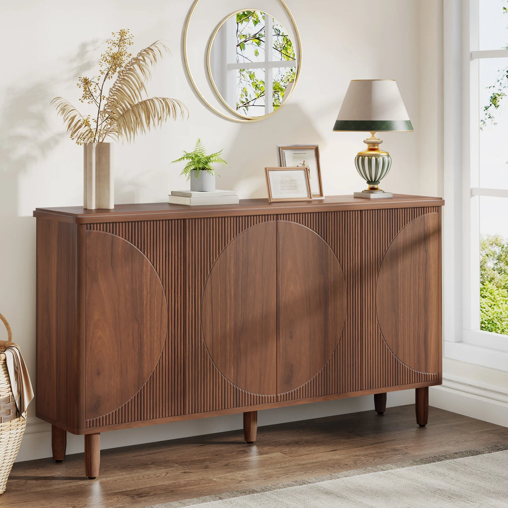 Modern buffet sideboard cabinet with doors