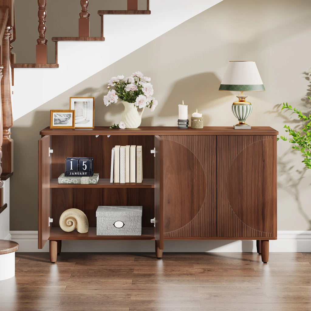 Modern buffet sideboard cabinet with doors