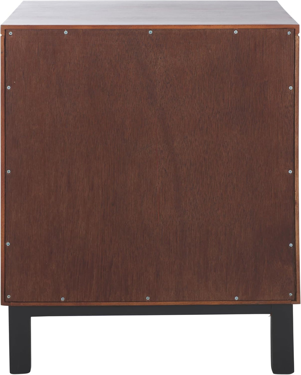 SAFAVIEH Home Collection - Erica 2-Drawer Nightstand Table, Natural Wood & Rattan Cane Bedside Storage (NST4006D)