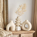 Bohemian ceramic vase set
