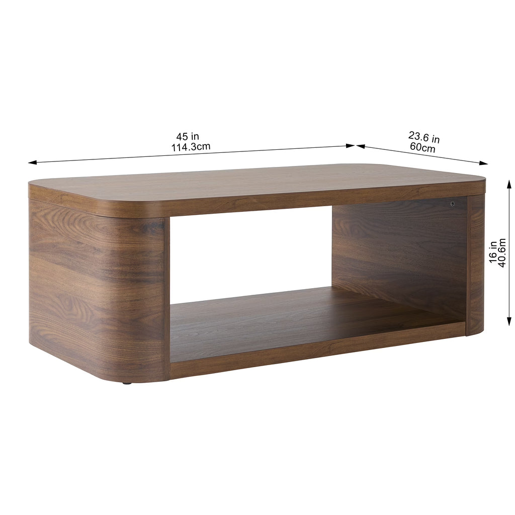 Juliet Coffee Table, Walnut