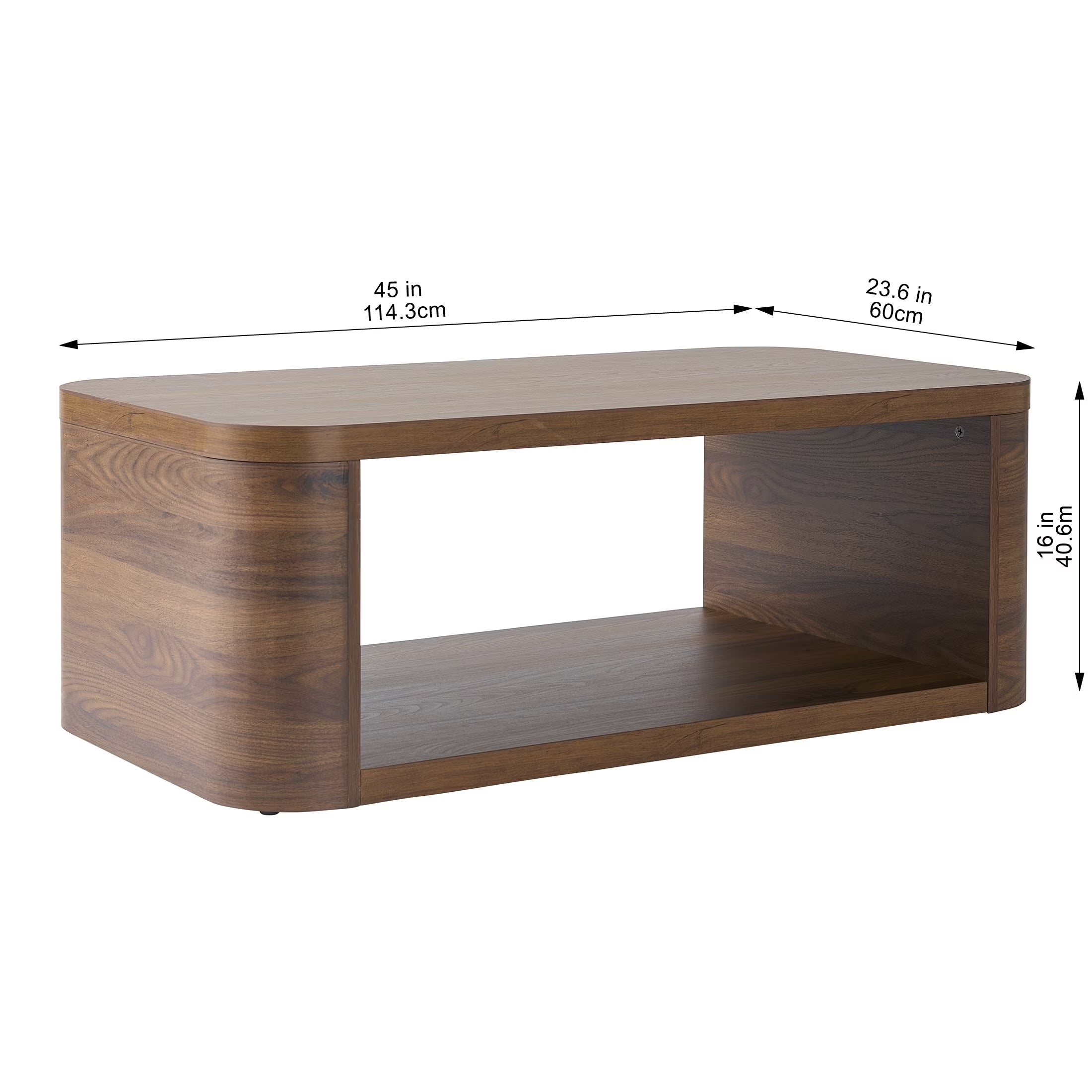 Juliet Coffee Table, Walnut