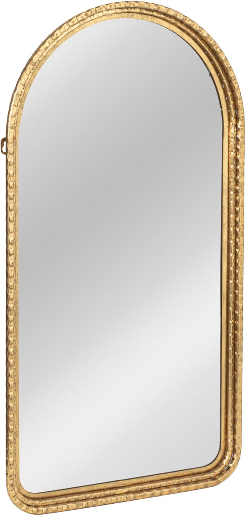 Creative Co-Op Decorative Arched Metal Wall Mirror, Gold