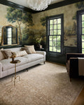 Loloi Chris Loves Julia Palma Bark/Natural 5'-3" X 7'-6" Area Rug | PLM-01 Approx. 5X7 Brown Living Room Dining Room Bedroom, Vintage Inspired, Contemporary, Traditional, Timeless, Area Rug