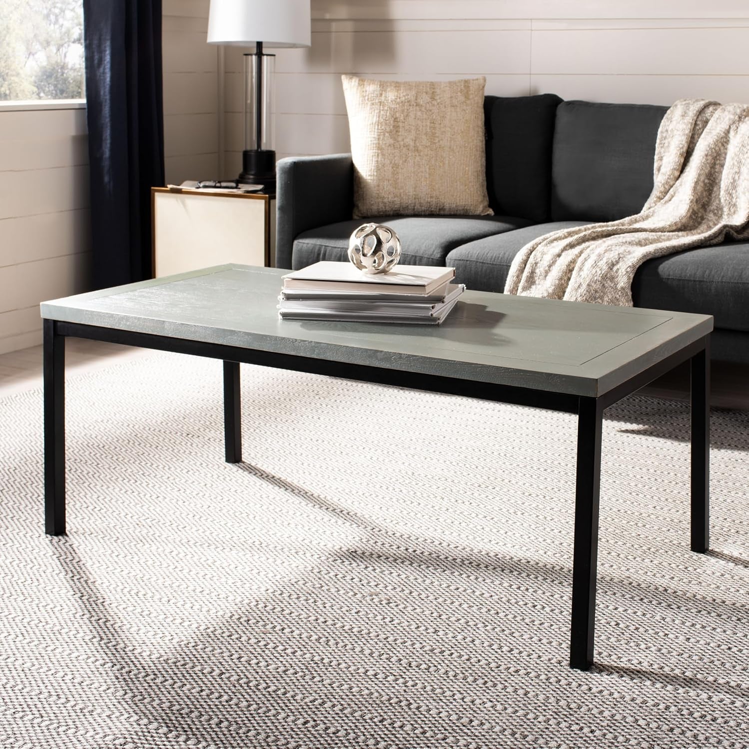 SAFAVIEH American Homes Collection Dennis Oak Coffee Table