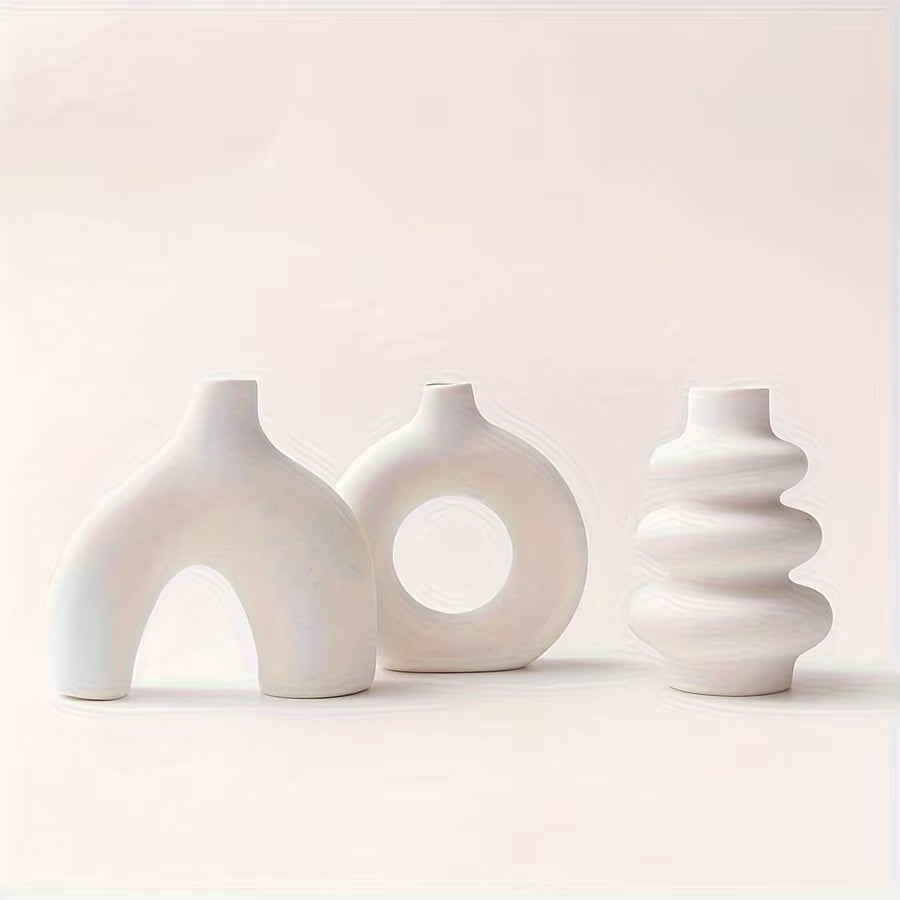 Bohemian ceramic vase set