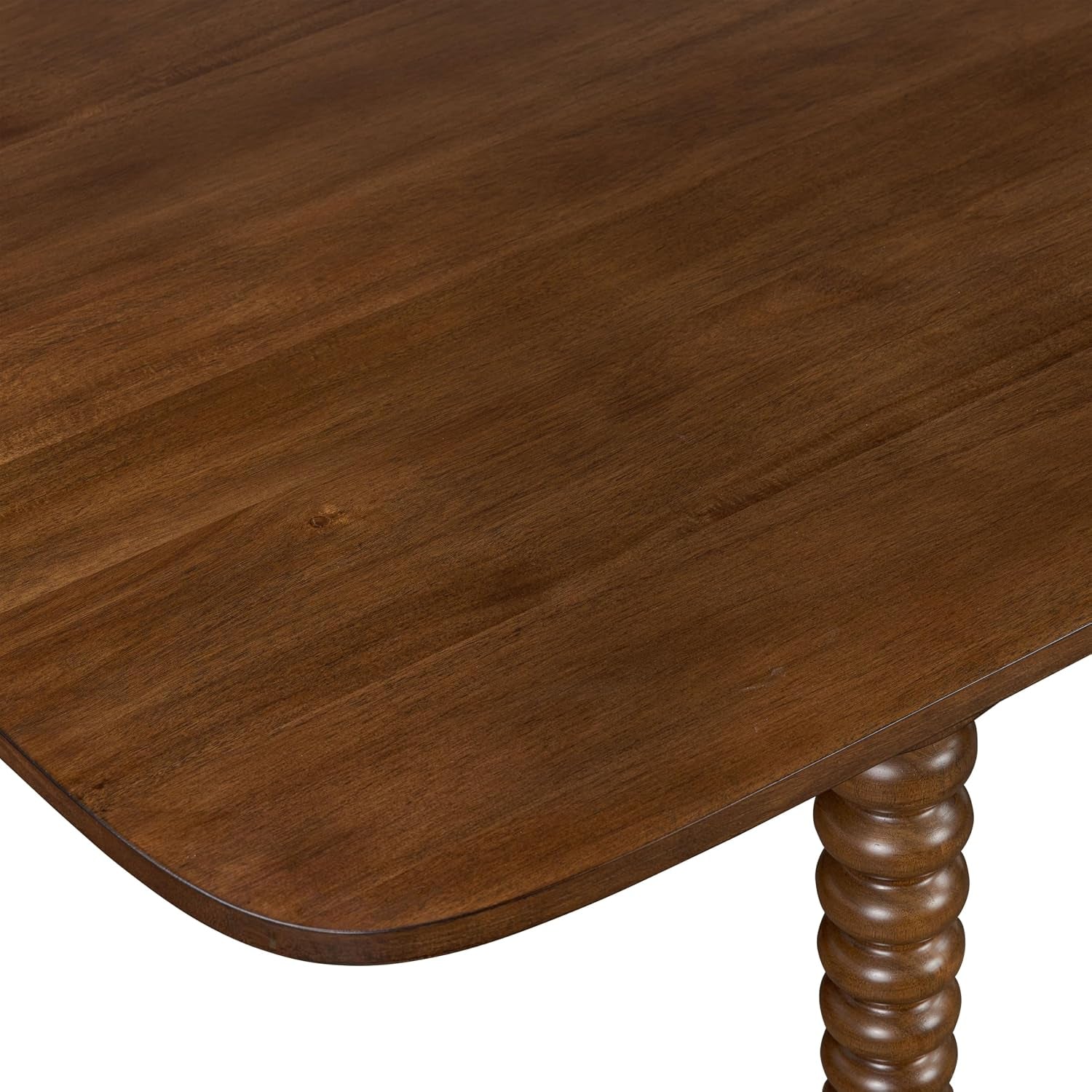 POLY & BARK Torno Extendable Dining Table Walnut 90–112 Inches with Walnut Finish, Expansive Surface, and Thoughtful Engineering for Family and Entertaining