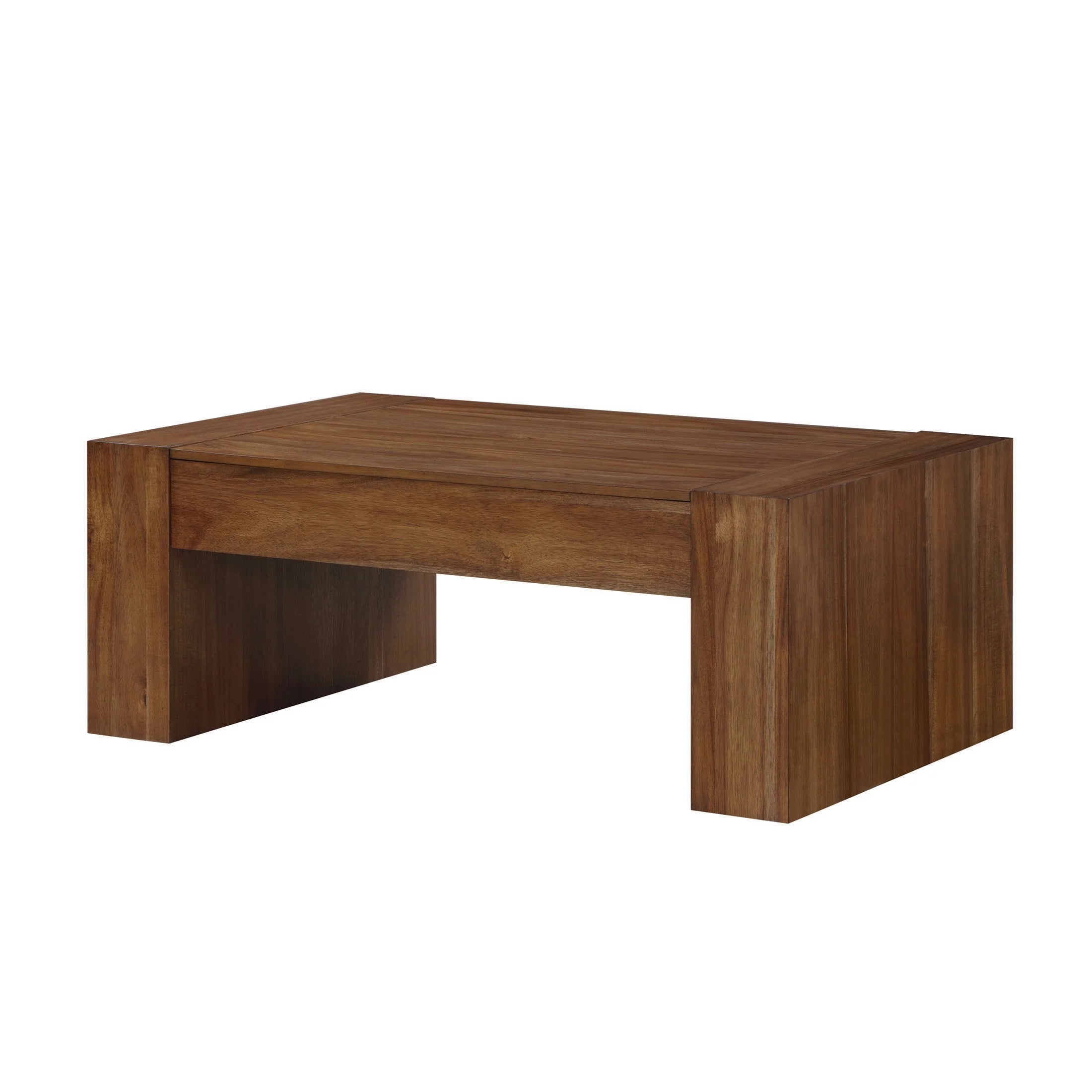 Ezra Oversized Coffee Table, Walnut