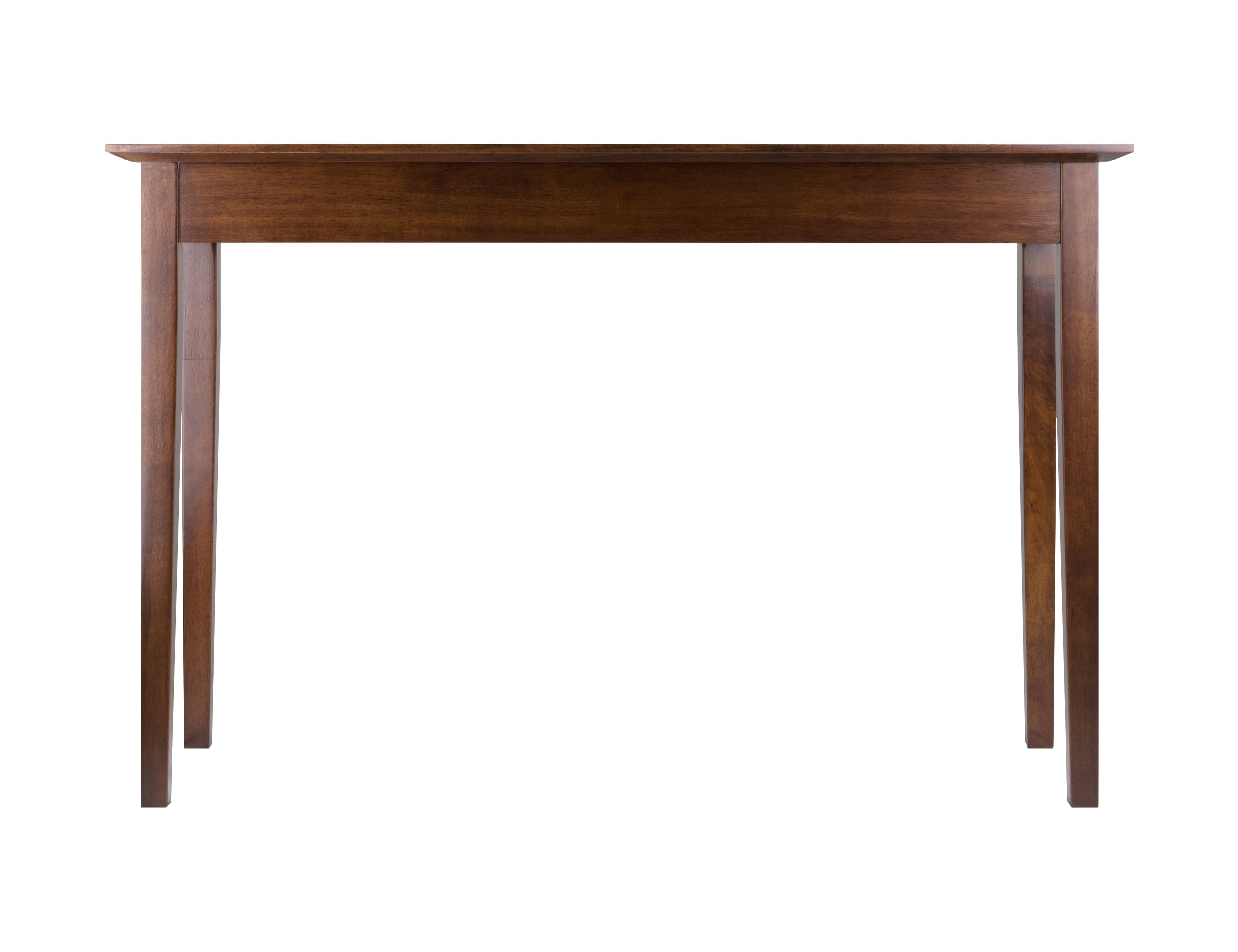 Wood Rochester Console Table with Drawer, Walnut Finish