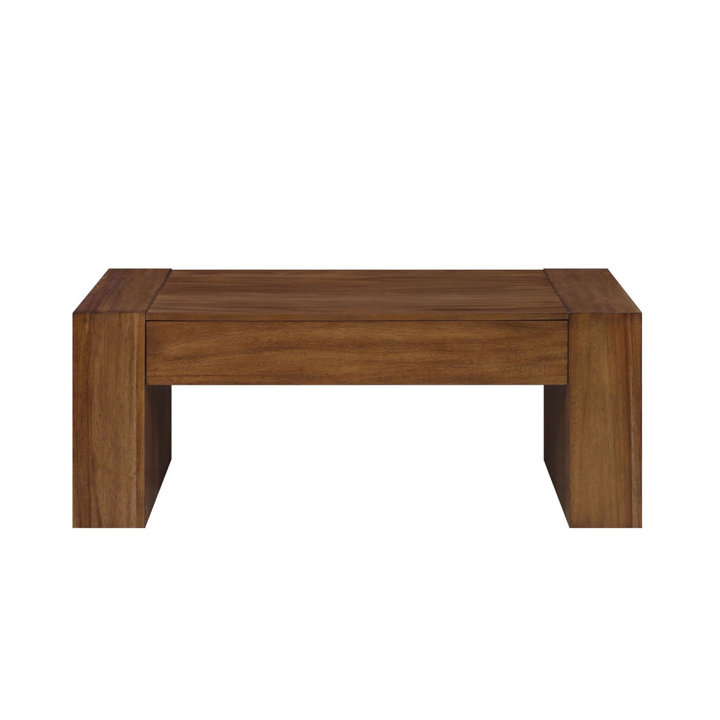 Ezra Oversized Coffee Table, Walnut
