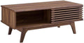 EEI-4724-WAL Render Coffee Table, Walnut