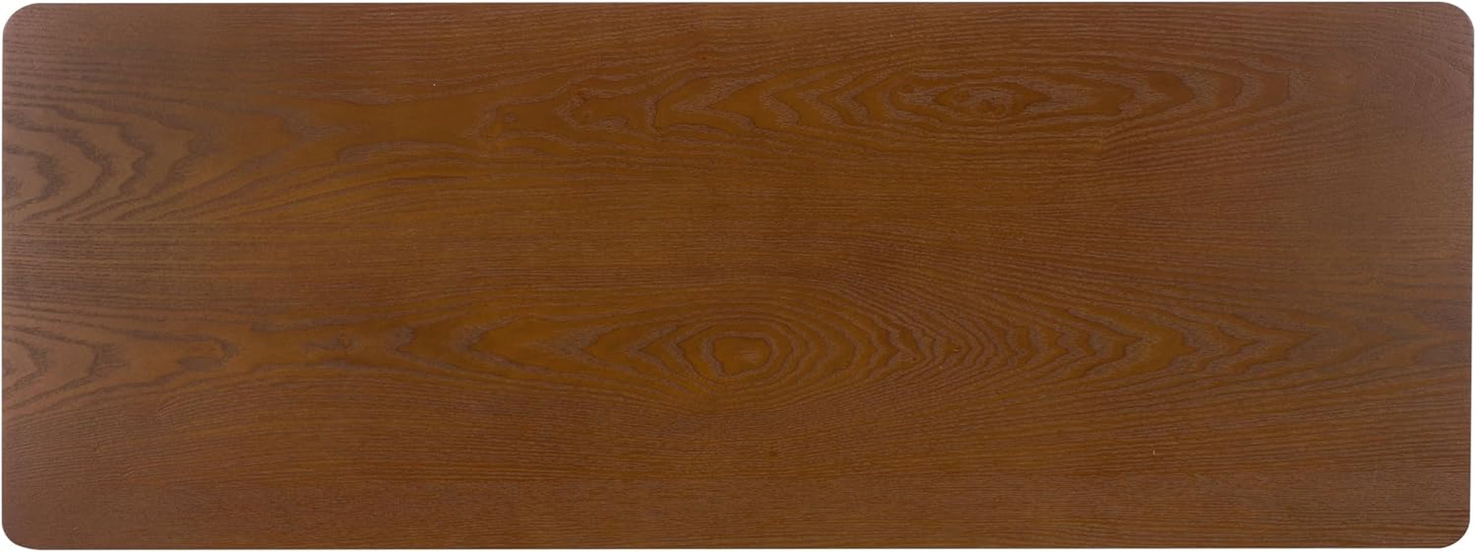 SAFAVIEH Home Collection - Chasu Walnut Console Table with Rope Detailing, 1 Shelf, Rustic Modern Entryway Accent (CNS2303A)