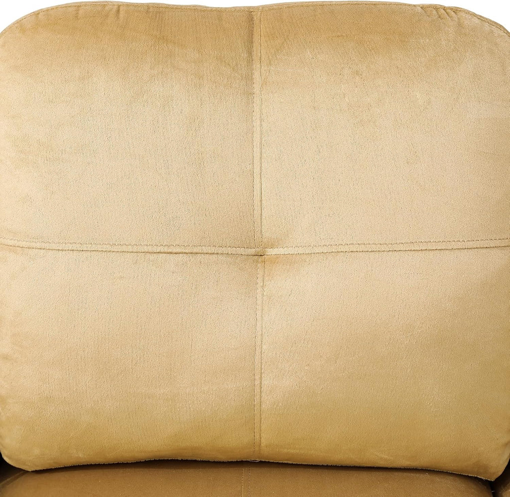 Beige L shape sectional couch