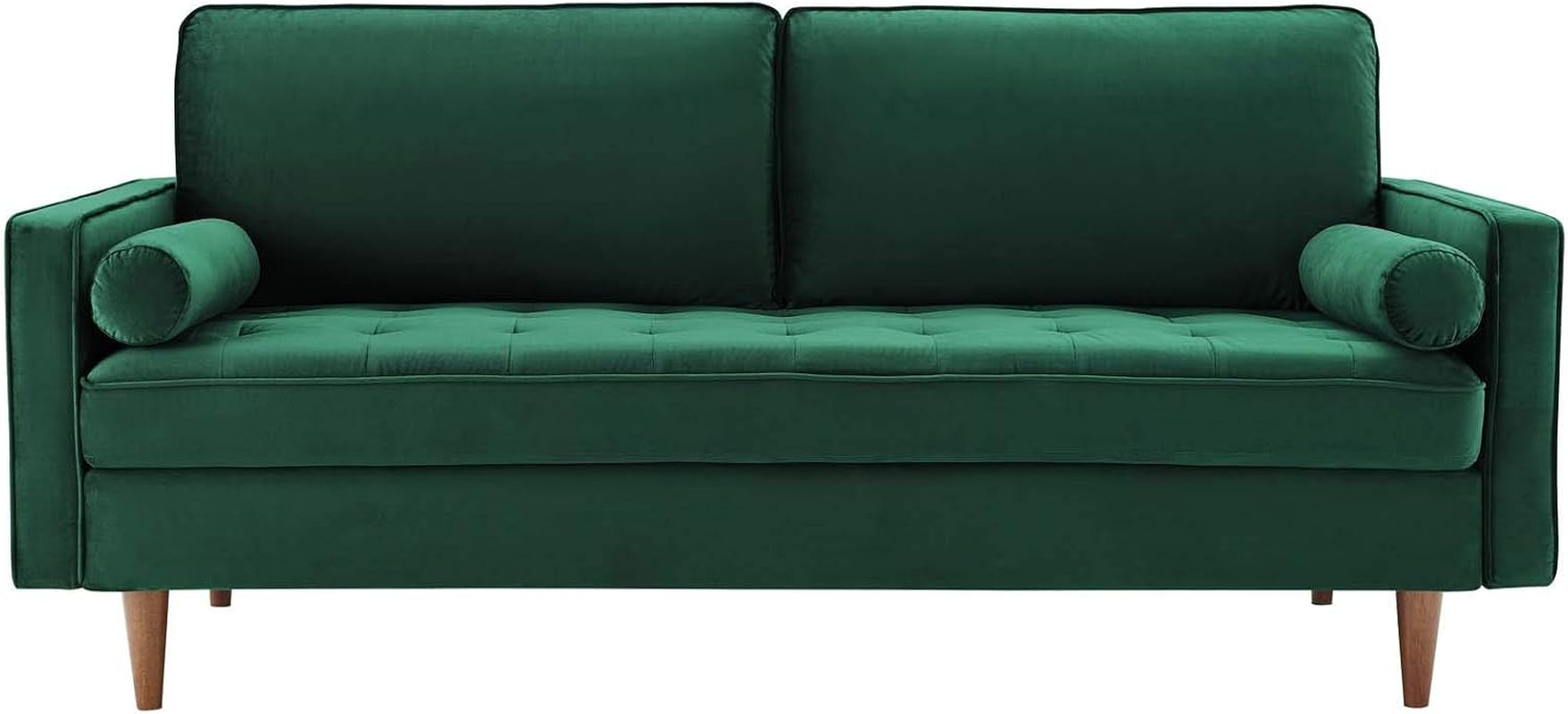 EEI-3764-GRN Valour Performance Velvet Sofa, Green