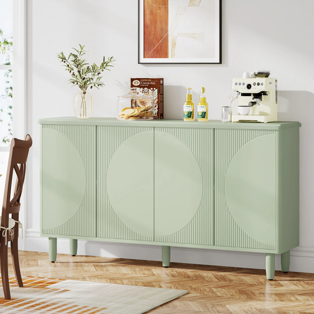 Modern buffet sideboard cabinet with doors