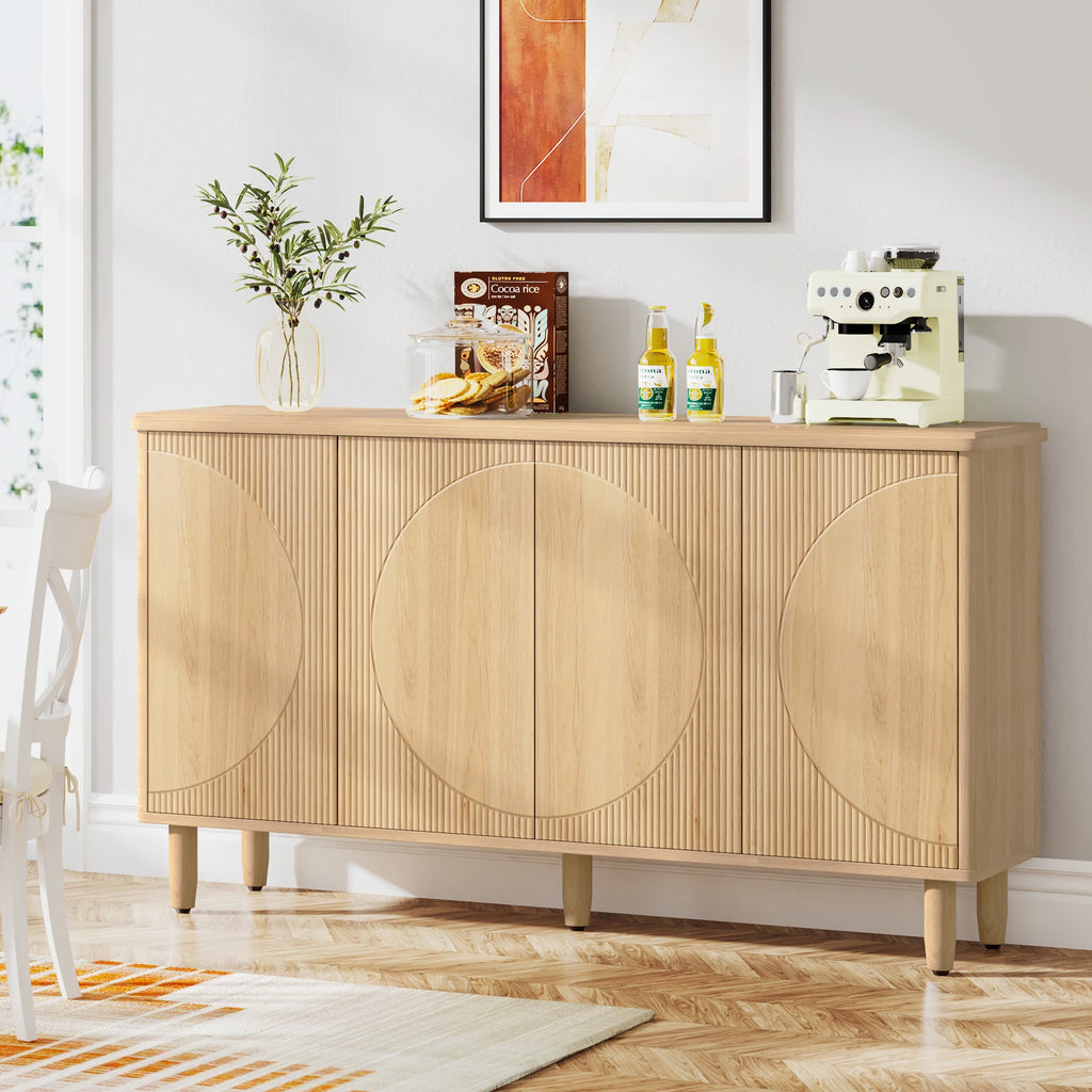 Modern buffet sideboard cabinet with doors