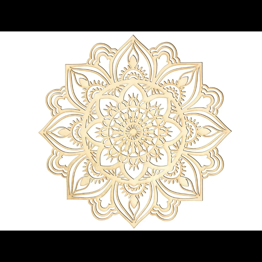 Moroccan mandala metal wall art