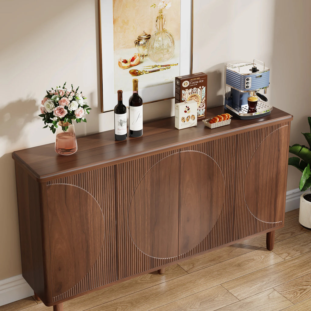 Modern buffet sideboard cabinet with doors