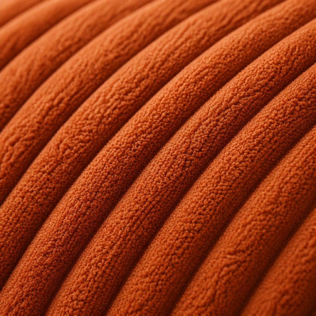 U-Shaped Corduroy Sofa lifestyle image 4
