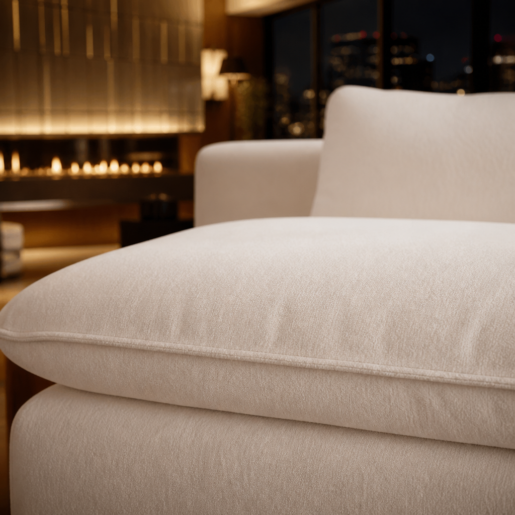 Summer Fabric Sofa lifestyle view 4