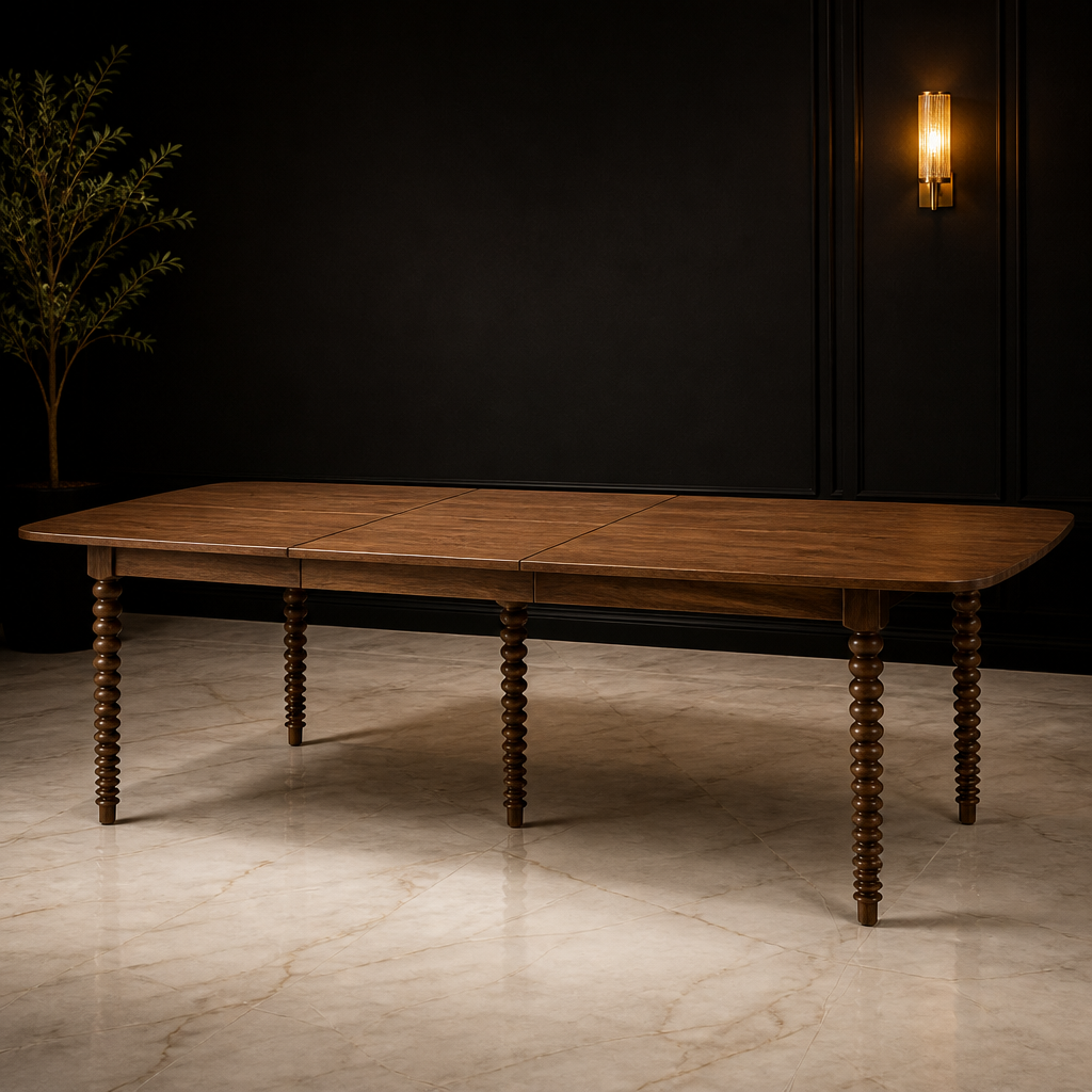 Torno Walnut Dining Table hero image 1