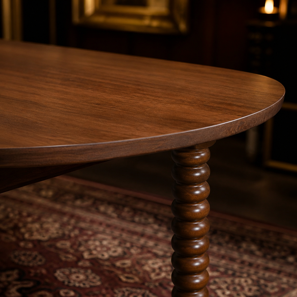 Torno Walnut Dining Table lifestyle image 5