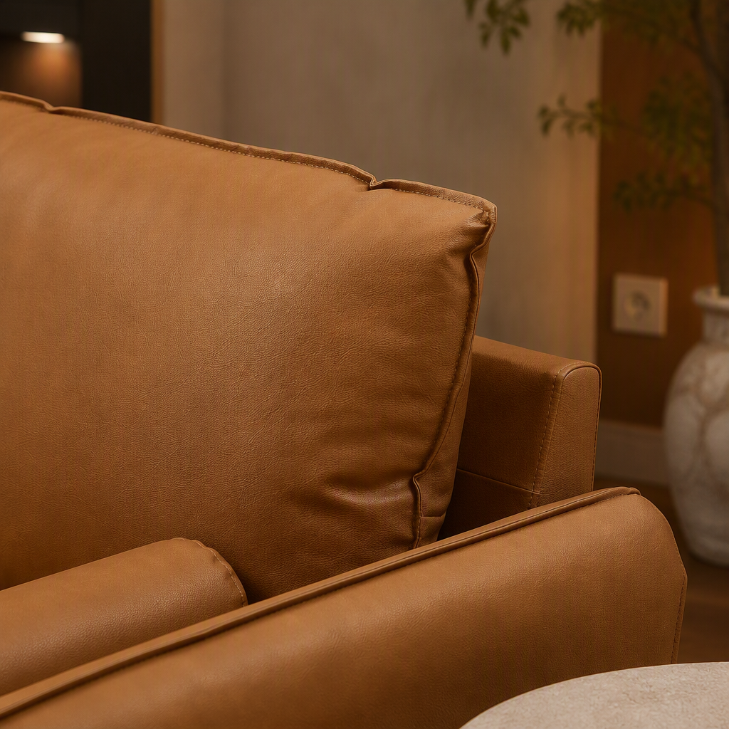 Revive Vegan Leather Accent Chair lifestyle view 3
