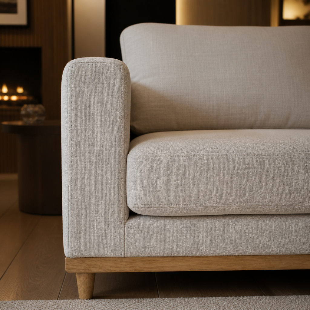 Springwood Linen Accent Chair — lifestyle image 5