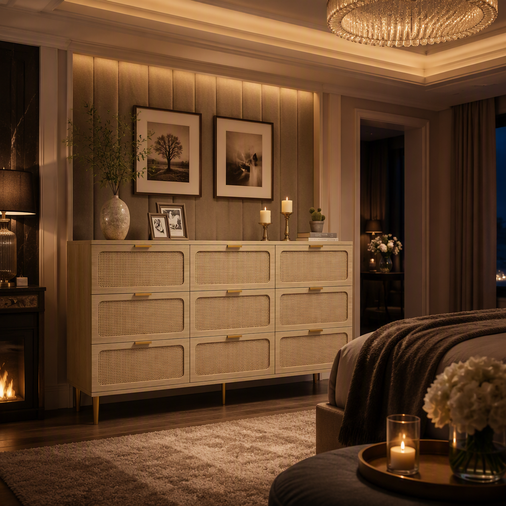 Rattan Natural Dresser lifestyle image 2