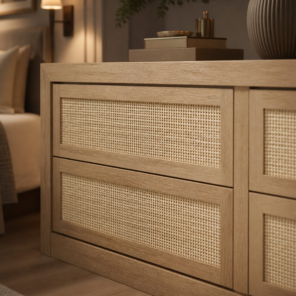 Rattan Dresser lifestyle view 2