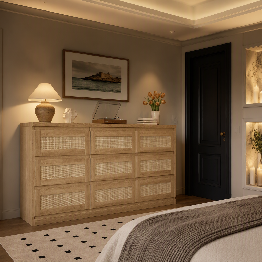 Rattan Dresser lifestyle view 5