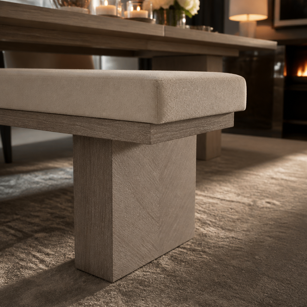 Westely Solid Wood Bench — lifestyle image 3