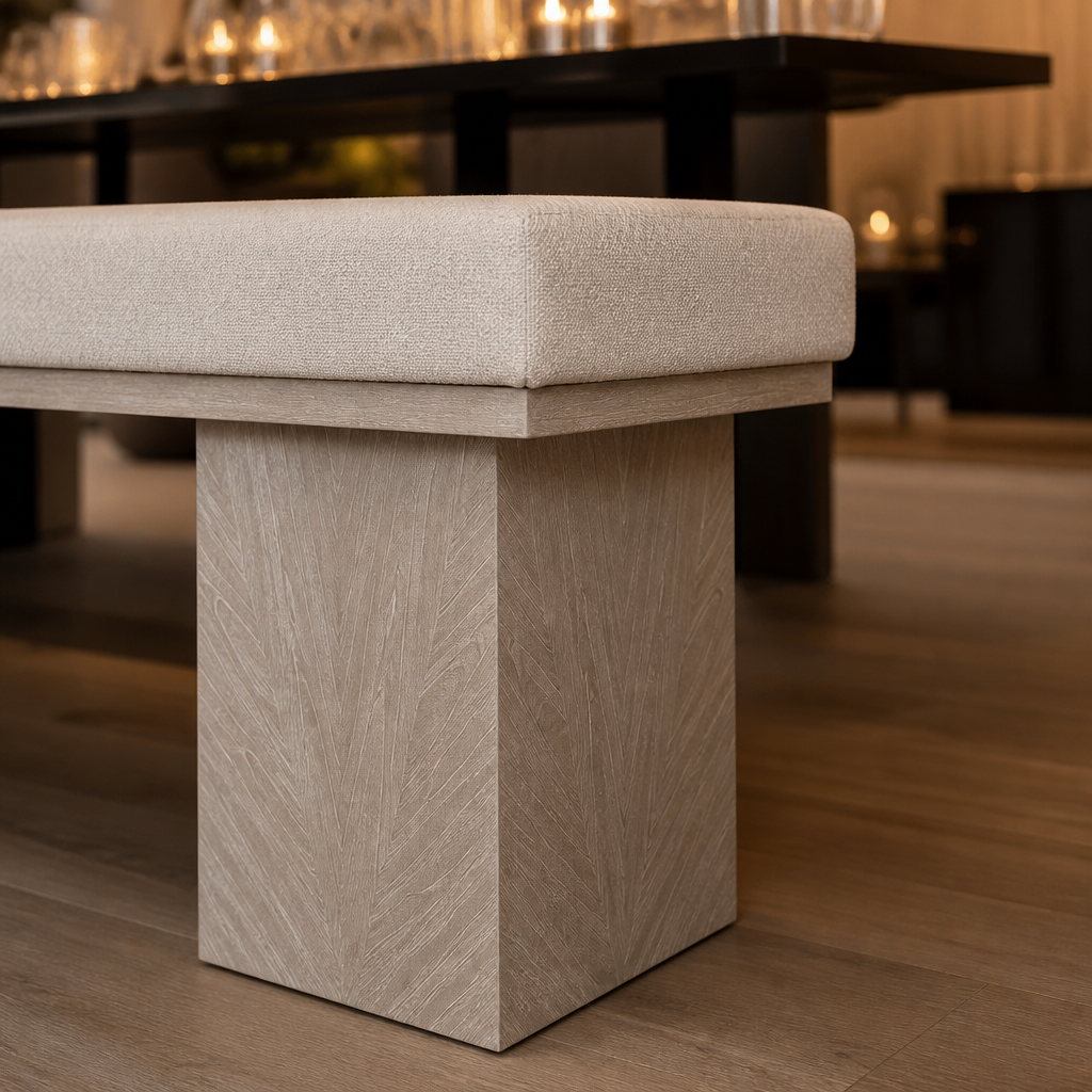 Westely Solid Wood Bench — lifestyle image 4