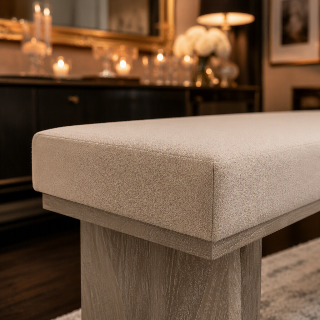 Westely Solid Wood Bench — lifestyle image 5