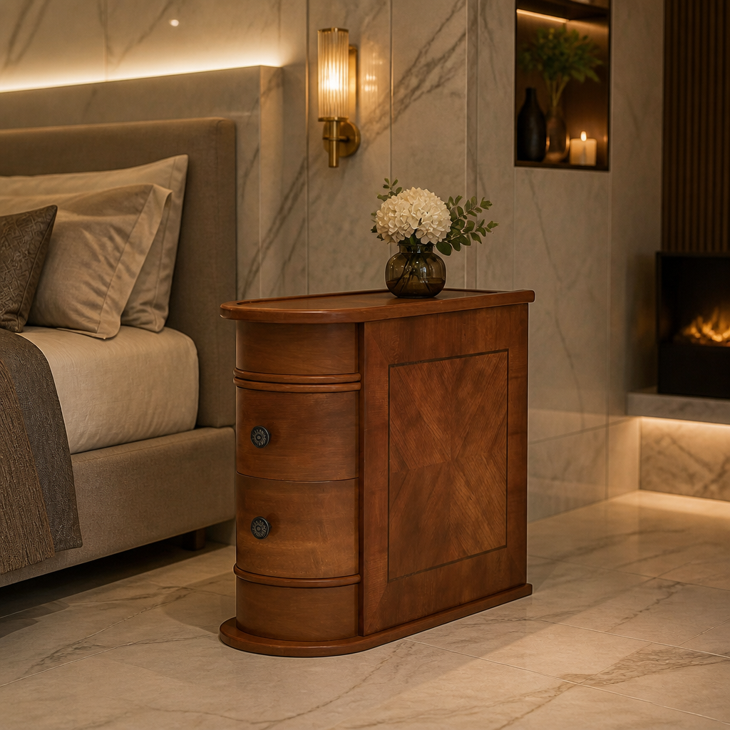 Solid Wood Side Table — lifestyle image 5