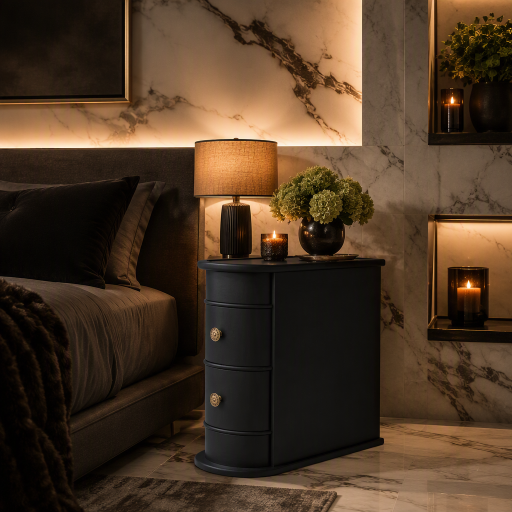 Solid Wood Side Table — lifestyle image 7