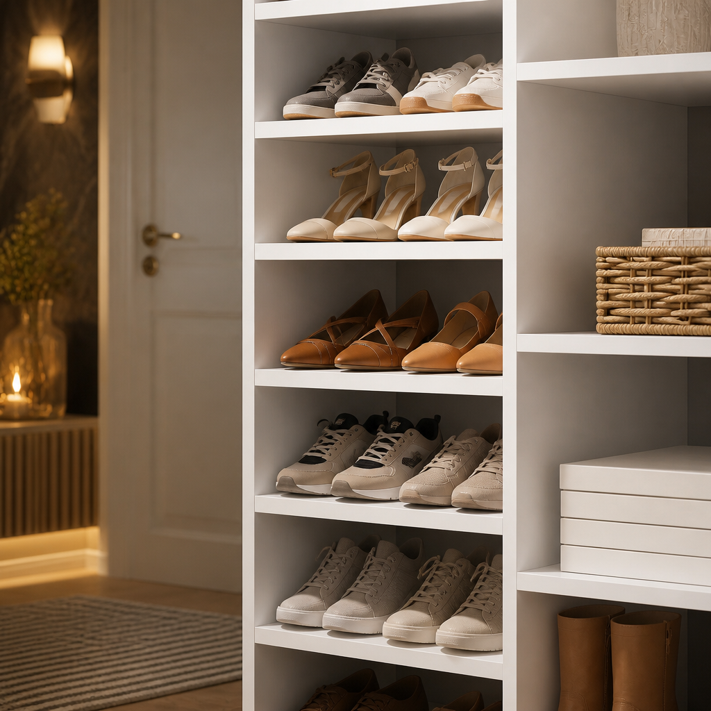 Tribesigns Wood Coat Rack lifestyle image 5