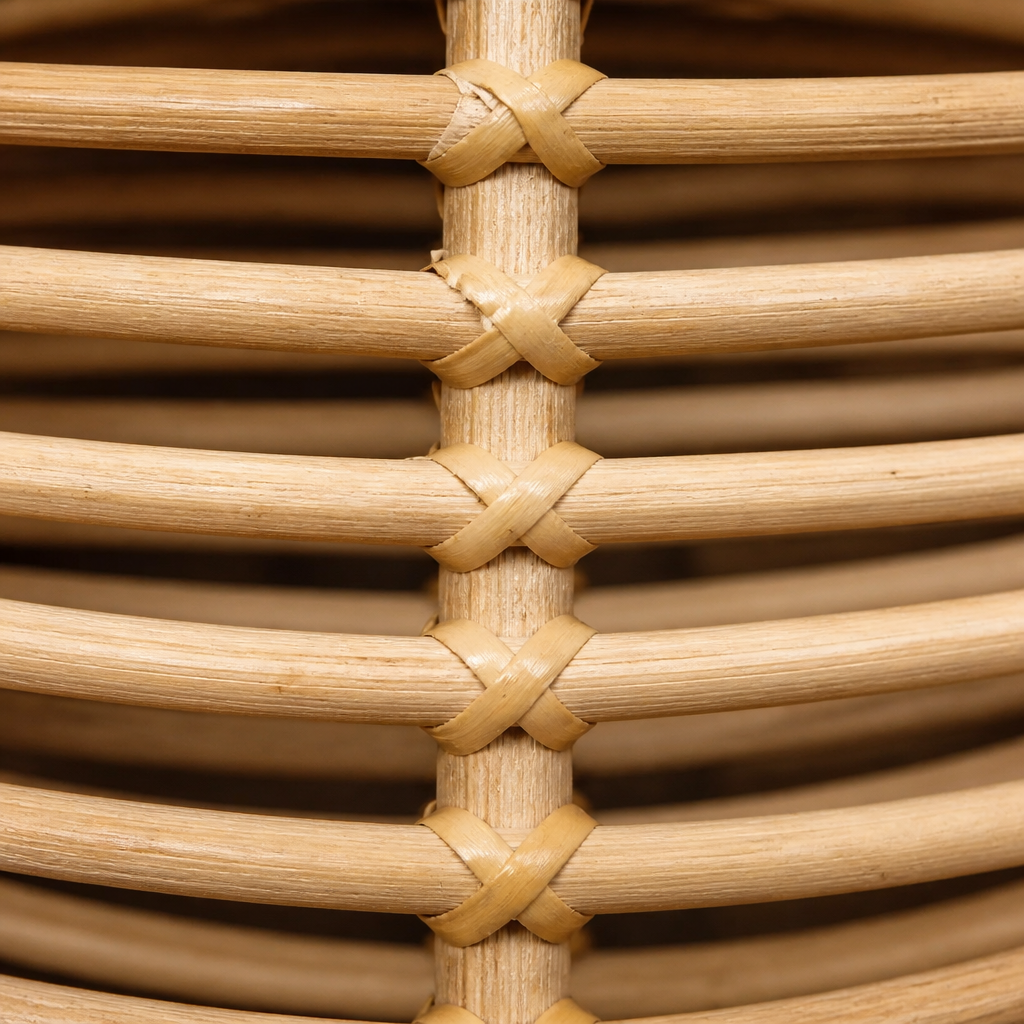 Seminyak Boho Rattan Accent Chair lifestyle view 4
