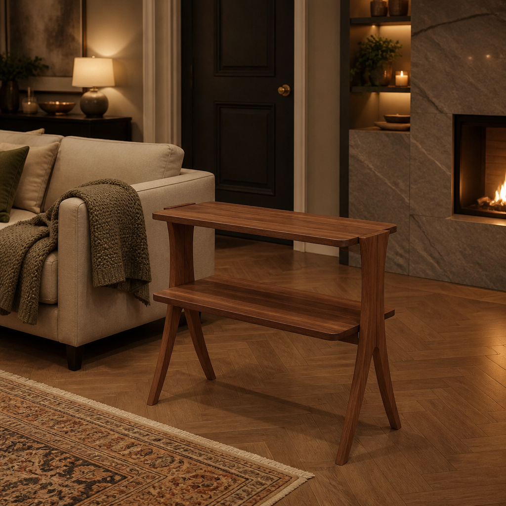 Walnut Side Table — lifestyle image 6