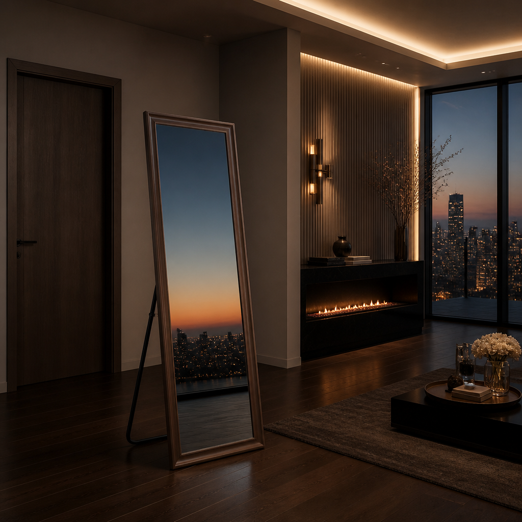 Walnut Mirror — lifestyle image 3
