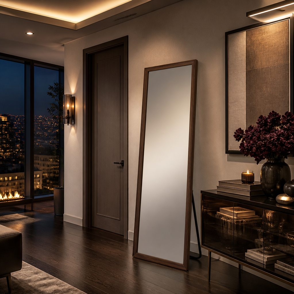 Walnut Mirror — lifestyle image 5