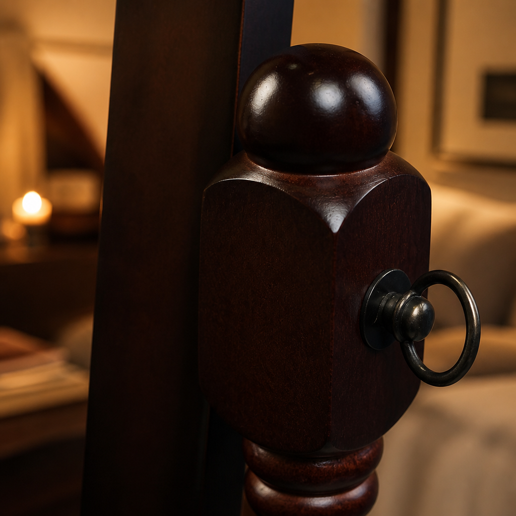 Victoria Walnut Mirror — Oak & Hour lifestyle image 2