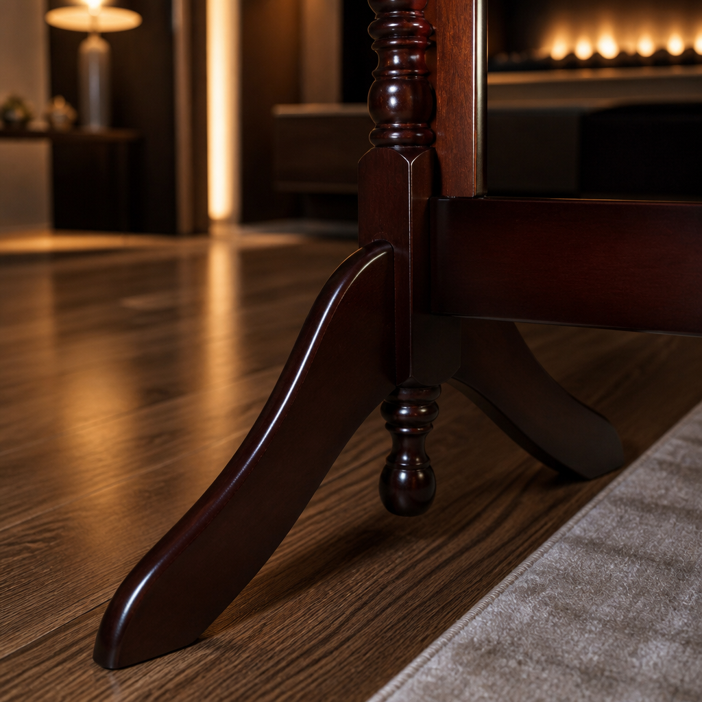 Victoria Walnut Mirror — Oak & Hour lifestyle image 3