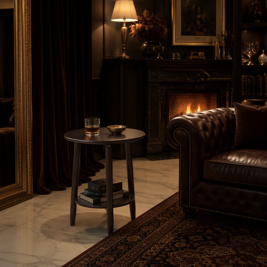 Walnut Side Table II — lifestyle image 3
