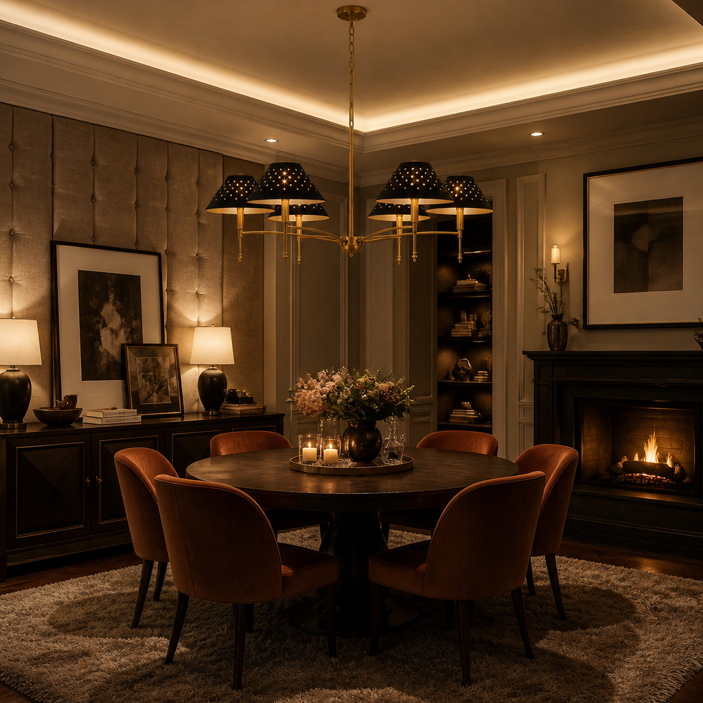 Tribesigns Farmhouse Chandelier lifestyle view 6